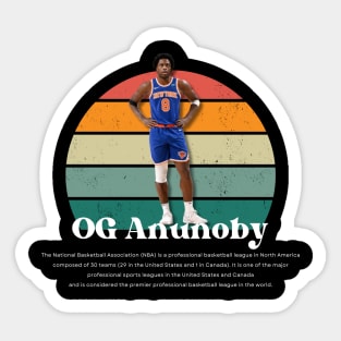 OG Anunoby Vintage V1 Sticker